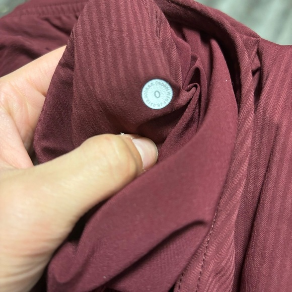 Lululemon | Women’s Dance Studio Jogger Pants In Garnet Red Merlot Color Size 0 - Picture 12 of 12